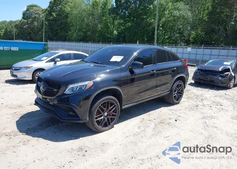 2017 Mercedes-Benz Amg Gle 63 Coupe S 4Matic z USA, uszkodzony, nr VIN 4JGED7FB1HA059443